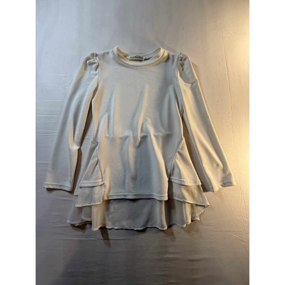 Women's Tang Fing Rui Long Sleeve Layered Look Knit Top